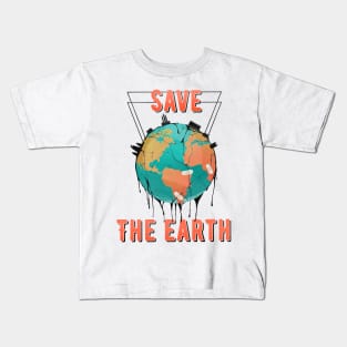 Save the earth! Kids T-Shirt